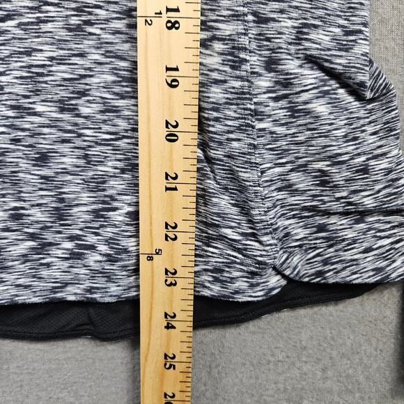Lululemon Runderful Size 6 Spaced Out Black White Thumb Holes Rulu Run w3bvrs - Picture 6 of 9